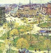 Childe Hassam Union Square in Spring Norge oil painting reproduction